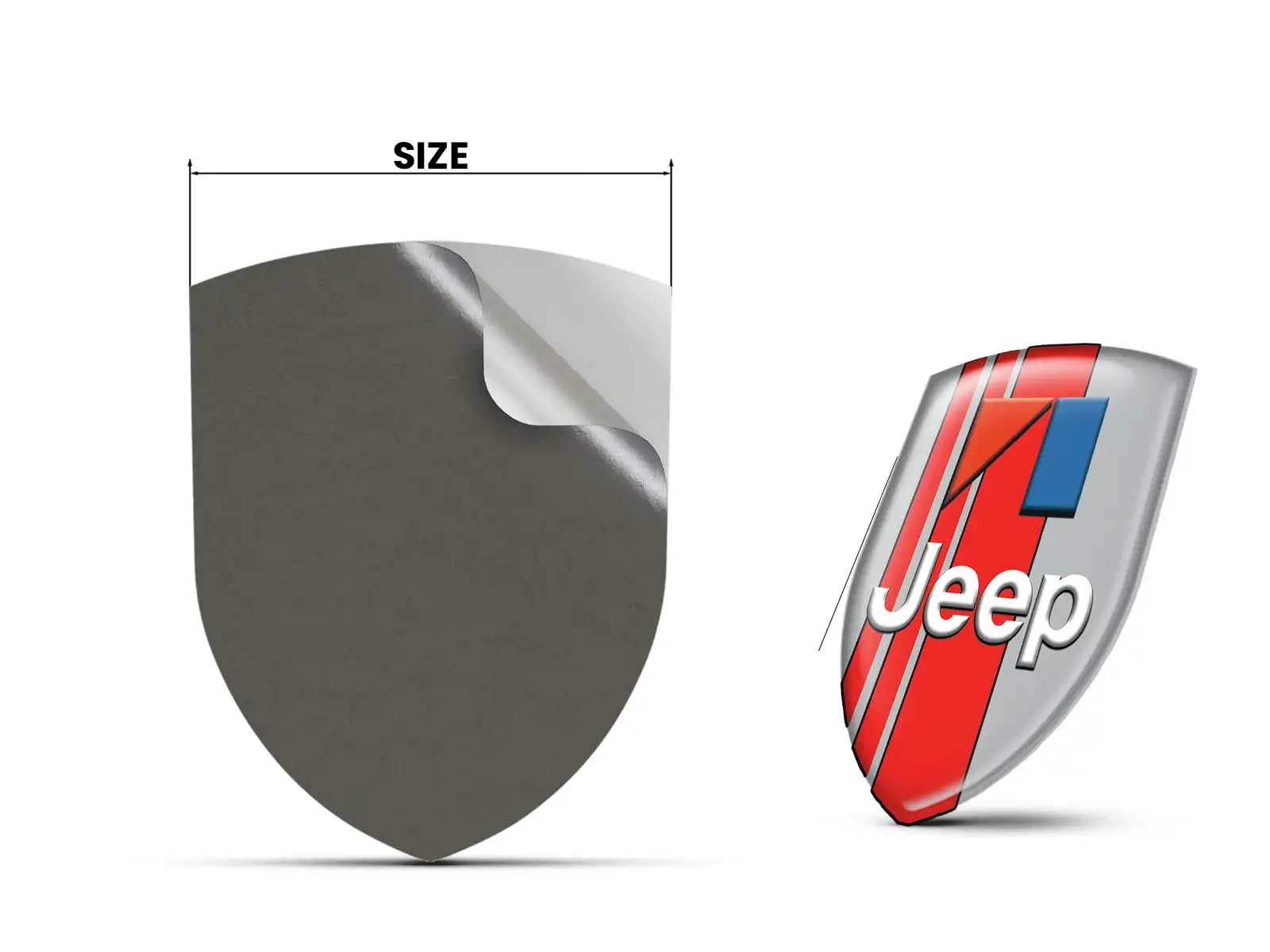 Jeep Windshield Sticker Contemporary Max Resilient Pro Chic